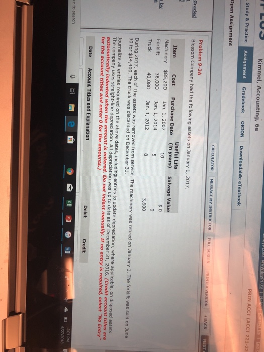  Kimmel, Accounting, 6e PRIN ACCT (ACCT 221-22 Study & Practice Assignment