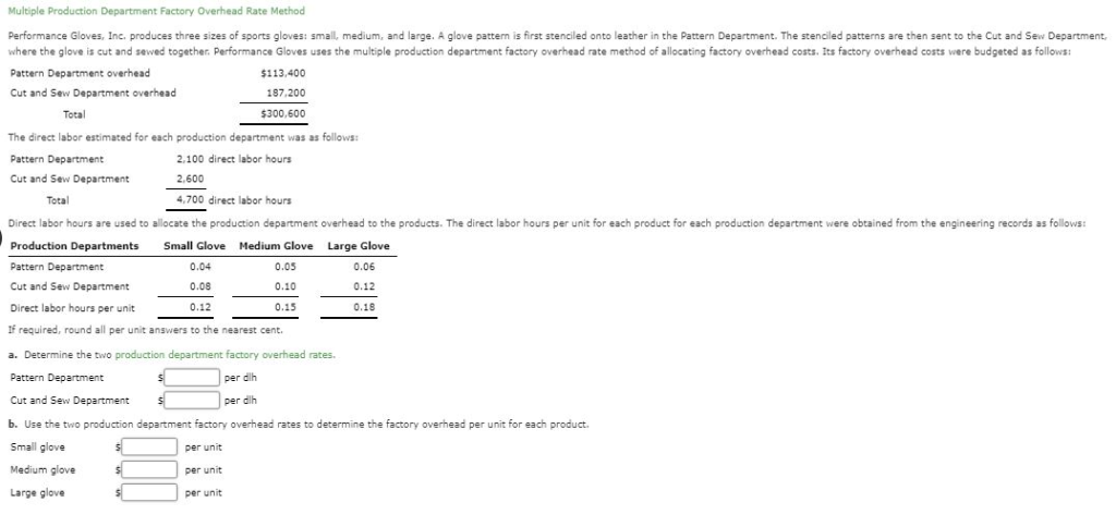 Hello-- I keep getting this wrong... thank you in advance! Multiple Production