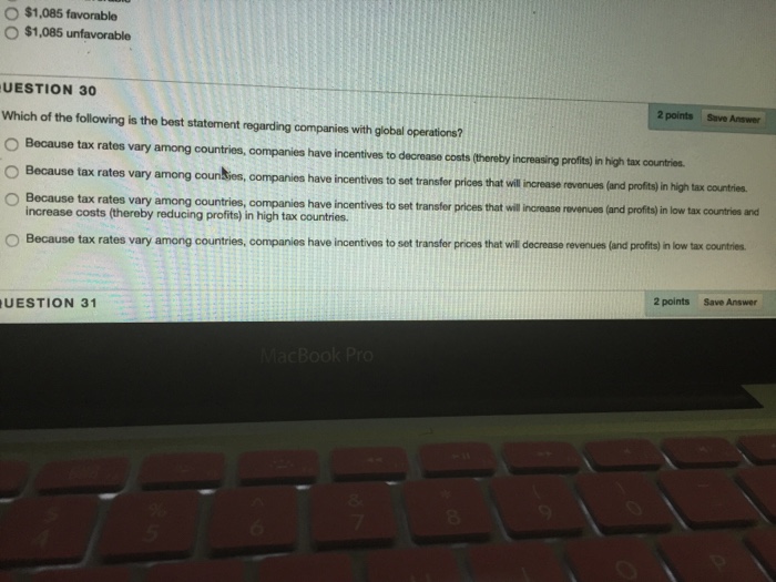 March. Standards and actual results are as follows Standards for March: Machine