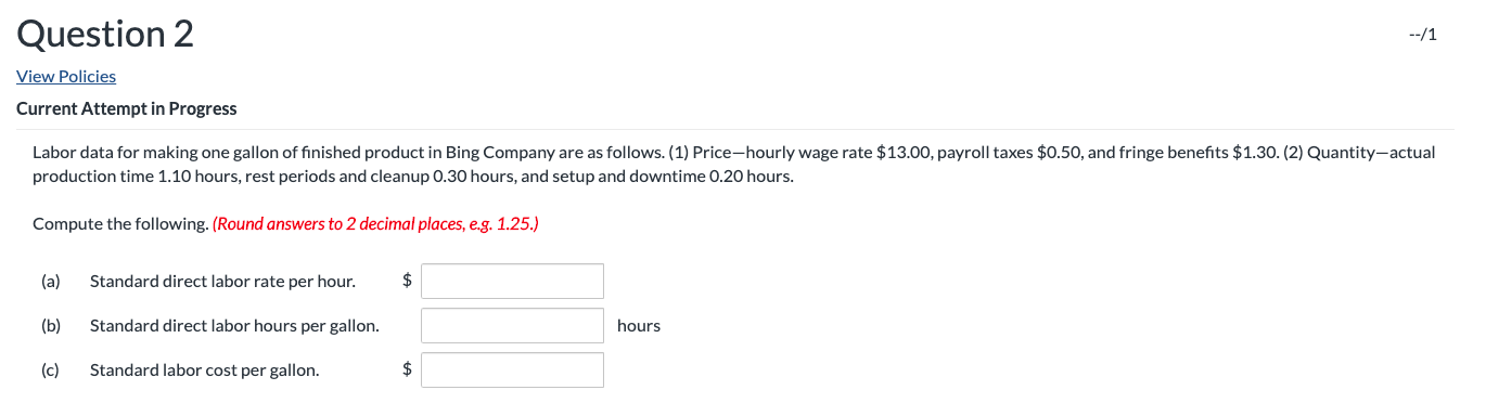 accumulates the following data concerning raw materials in making its finished product:
