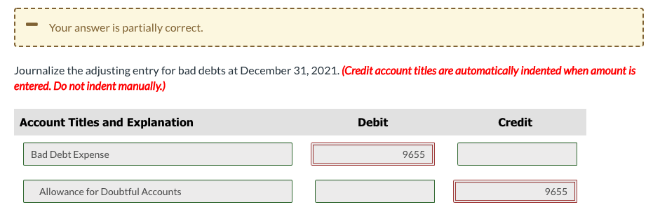 31, 2021. Number of Days Past Due Over Customer Total Not Yet