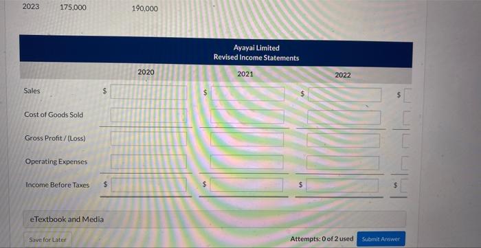 net realizable value. The company uses ASPE. Its annual inventory figure is