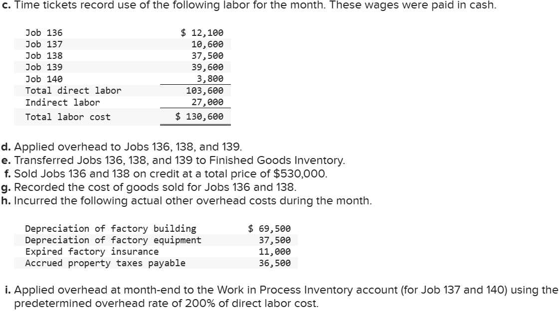 ledger accounts LO P1, P2, P3 [The following information applies to the