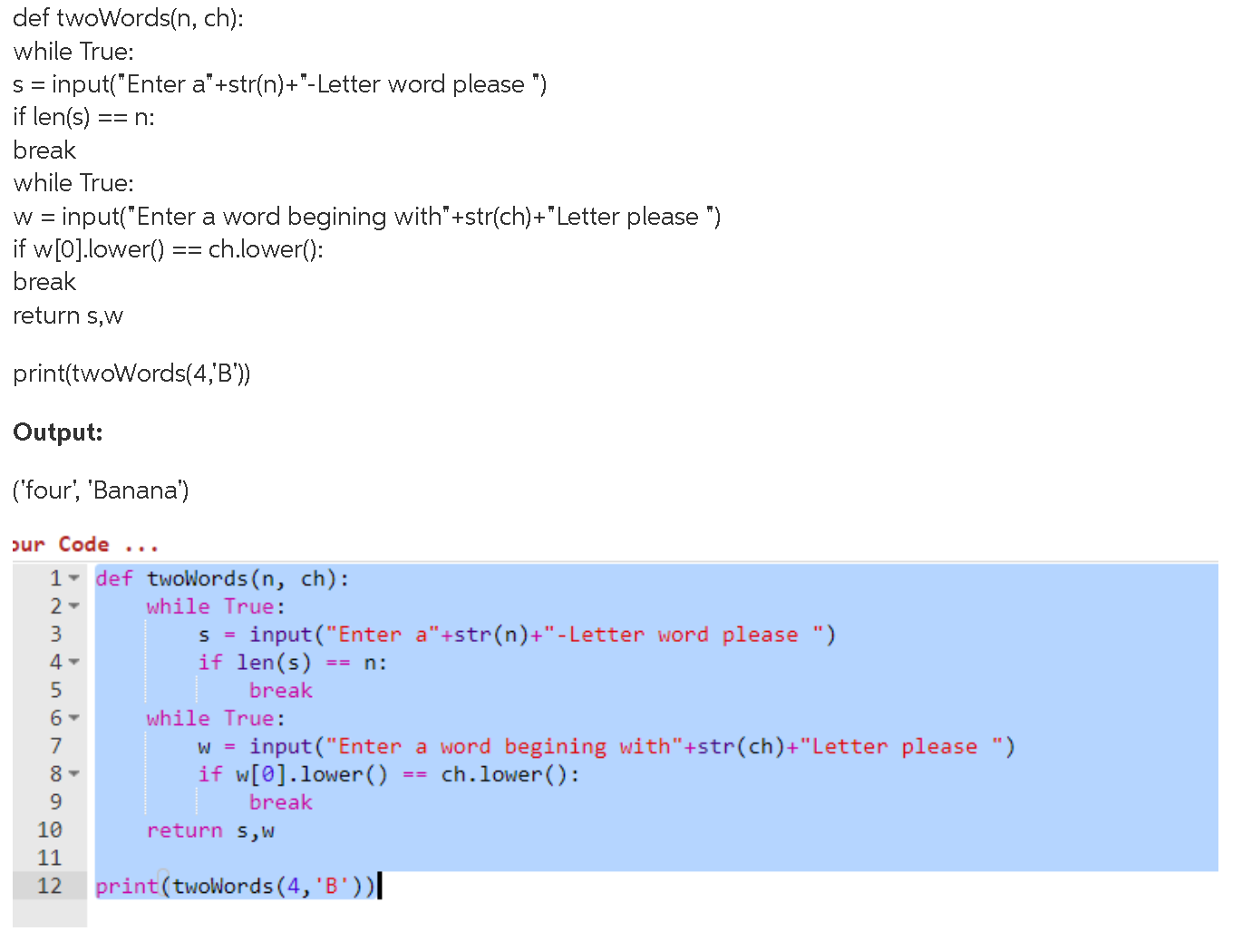 1)!!! THIS IS MY WORK FOR PROBLEM 1 (I NEED HELP WITH