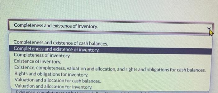 Johnson and Co CPAs are currently working on the audit of cash