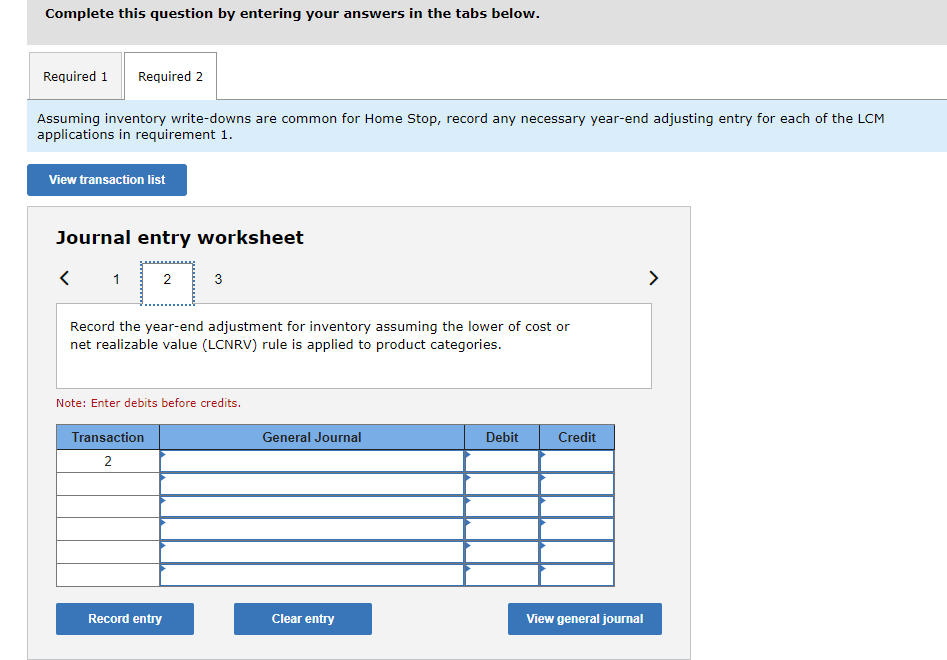 it. 1. Determine the carrying value of inventory at year-end, assuming the