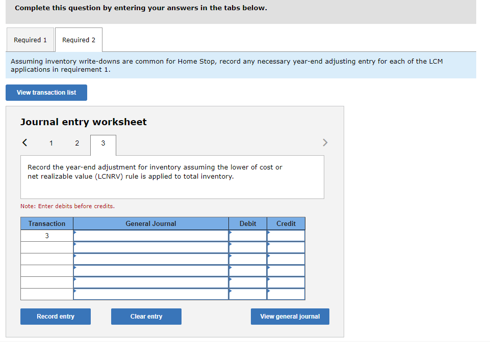 lower of cost or market (LCM) rule is applied to (a) individual