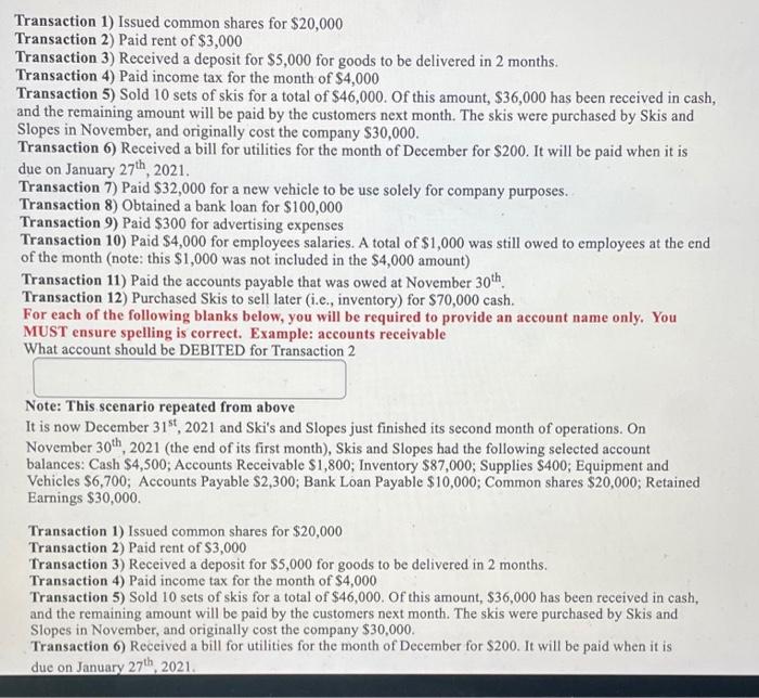 Ski's and Slopes just finished its second month of operations. On November