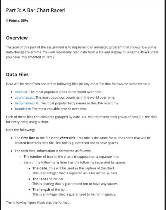 the bar to the screen after scaling it using "factor" void print