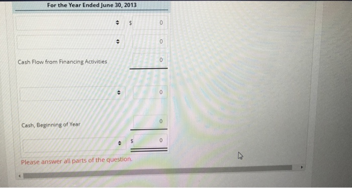 132,000 57,750 4,290 72,600 60,225 31,350 168,300 Cash at June 30, 2012