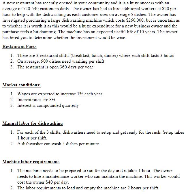 First, identify the type of problem you are being asked to solve.