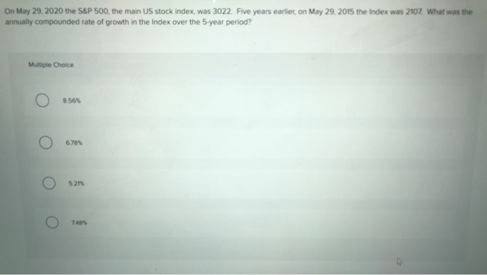 78 Billion in May. 2020. Given an annual growth rate of 1%,