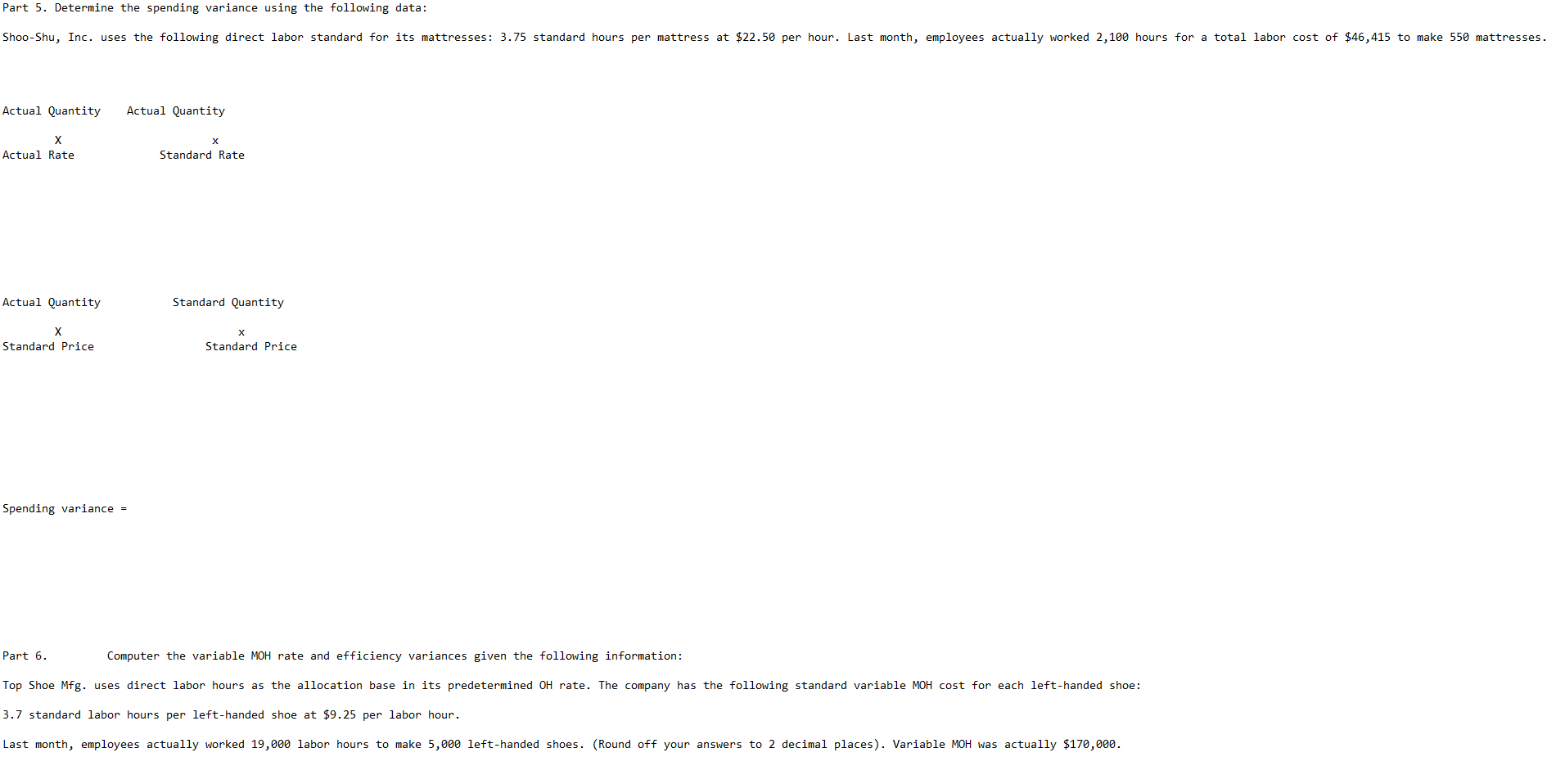 each month over the previous month. September October Totals Budgeted Sales Units