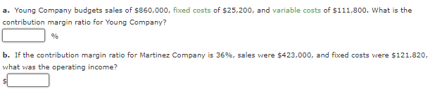 from the past six months to estimate the fixed and variable components