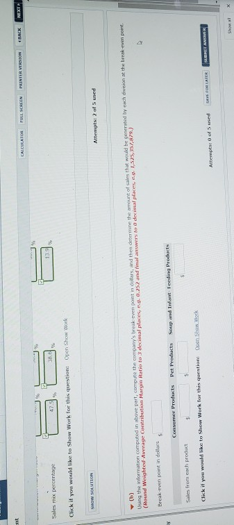 Thinking 19-3 (Part Level Submission) In a recent report, the Del Monte