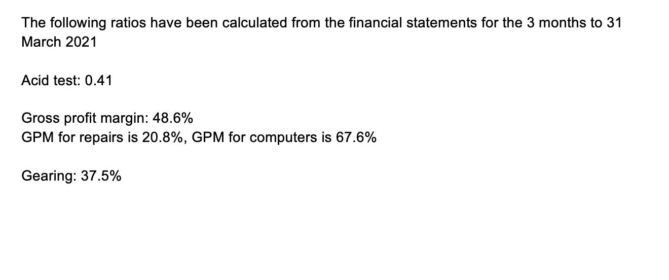 is likely to increase profit 4 CASE STUDY PART 1 When Ben