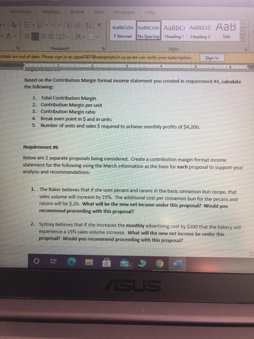 close out the manufacturing overhead account Requirement #6 Based on the "Operational