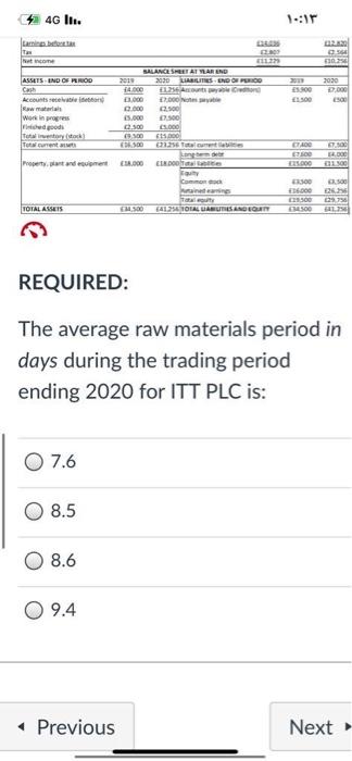 explanation q1. q2. 4G Int. : Question 12 2 pts The following