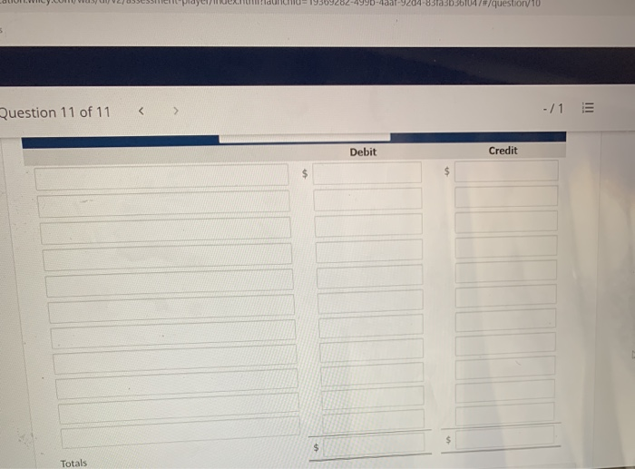 equipment Transactions during the remainder of the month: Purchased basic office supplies