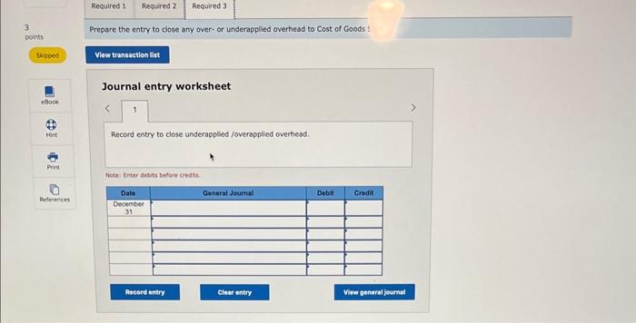 predetermined overhead rate for movies produced during the year by using the