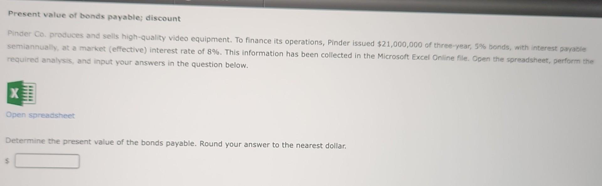 perform the required analysis, and input your answer into the Amount column.