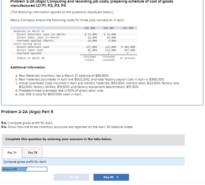 Materials Inventory has a March 31 balance of $80,800. b. Raw materials