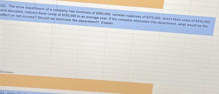 Corporation is running below its operating capacity and charges $25 per unit.