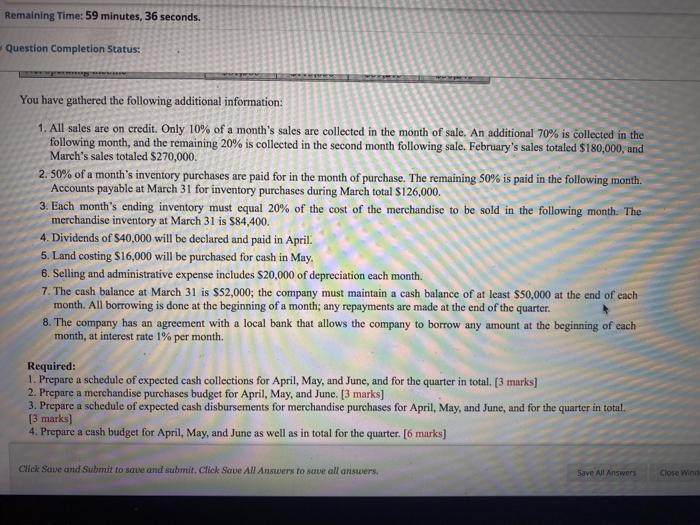 its cash needs for the second quarter. The company usually must borrow