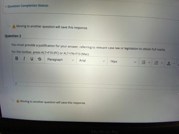 Question 1 In which case were the indicators of insolvency outlined ?