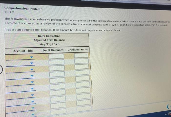 a review of the concepts. Note: You must complete parts 1, 2