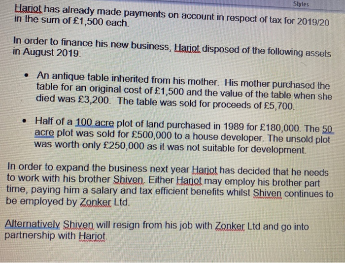 Hariat worked for Soul Ltd as a music producer until 31 July