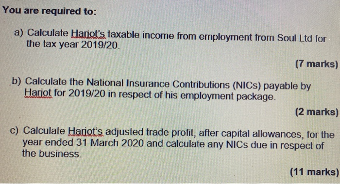 2019. He earned a salary of 46,200 per annum (PAYE 4,000) and