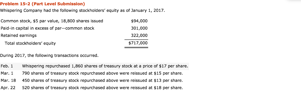 i need help with part B please! Problem 15-2 (Part Level