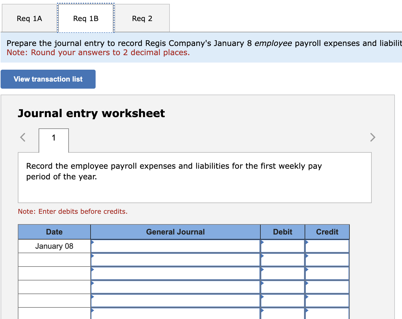 8, the end of the first weekly pay period of the year,