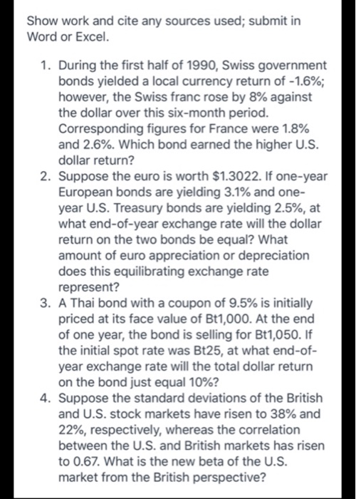 please answer Q4. typed answer please. thanks Show work and cite any