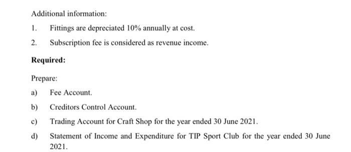 debit TIP Sport Club was established by the society of Taman Impian