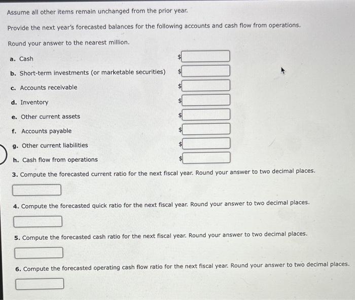 of the financial statements. Refer to the 10K for Mattel. Required: 1.