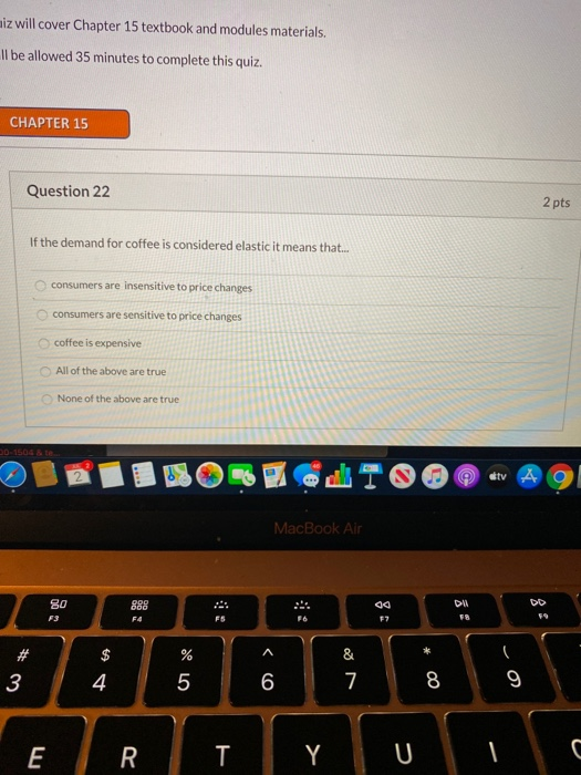  aiz will cover Chapter 15 textbook and modules materials. Il be