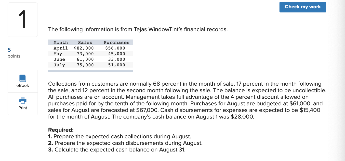 Hello! Please show all the work required to answer this and also