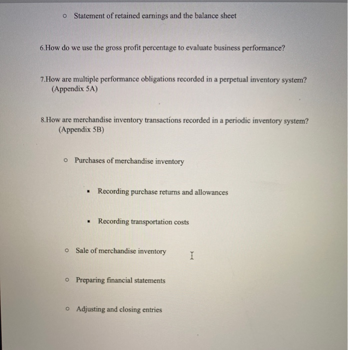 perpetual inventory system? o Purchase of merchandise inventory Purchase discounts Purchase returns