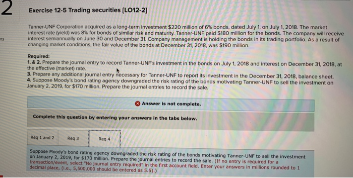 intermediate Accounting III. I got requirement 4 wrong, can anyone help please.