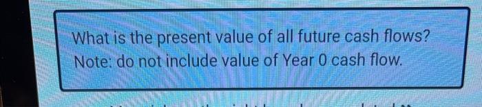 costs $3,500,000 up front. Required return =10.2% What is the present value