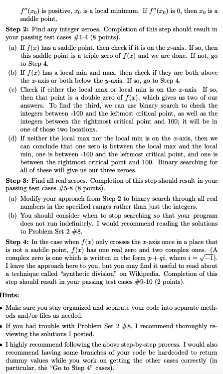 b, c, and d for our // equation ax^3 + bx^2 +