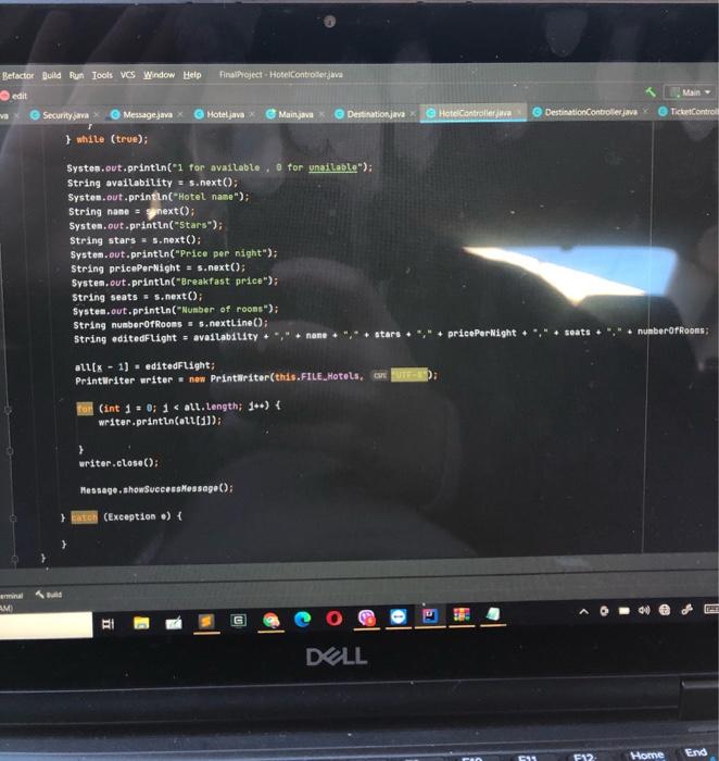 work thanks i need it it's important Hotelca te Code Analyze Befactor