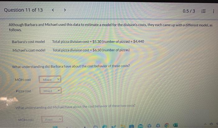 the supervisor of the pizza division of a medium-sized Italian food supplier,