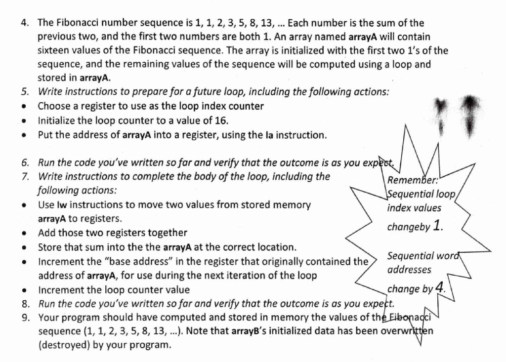 This assignment needs to be written in MIPS Assembly: This is the