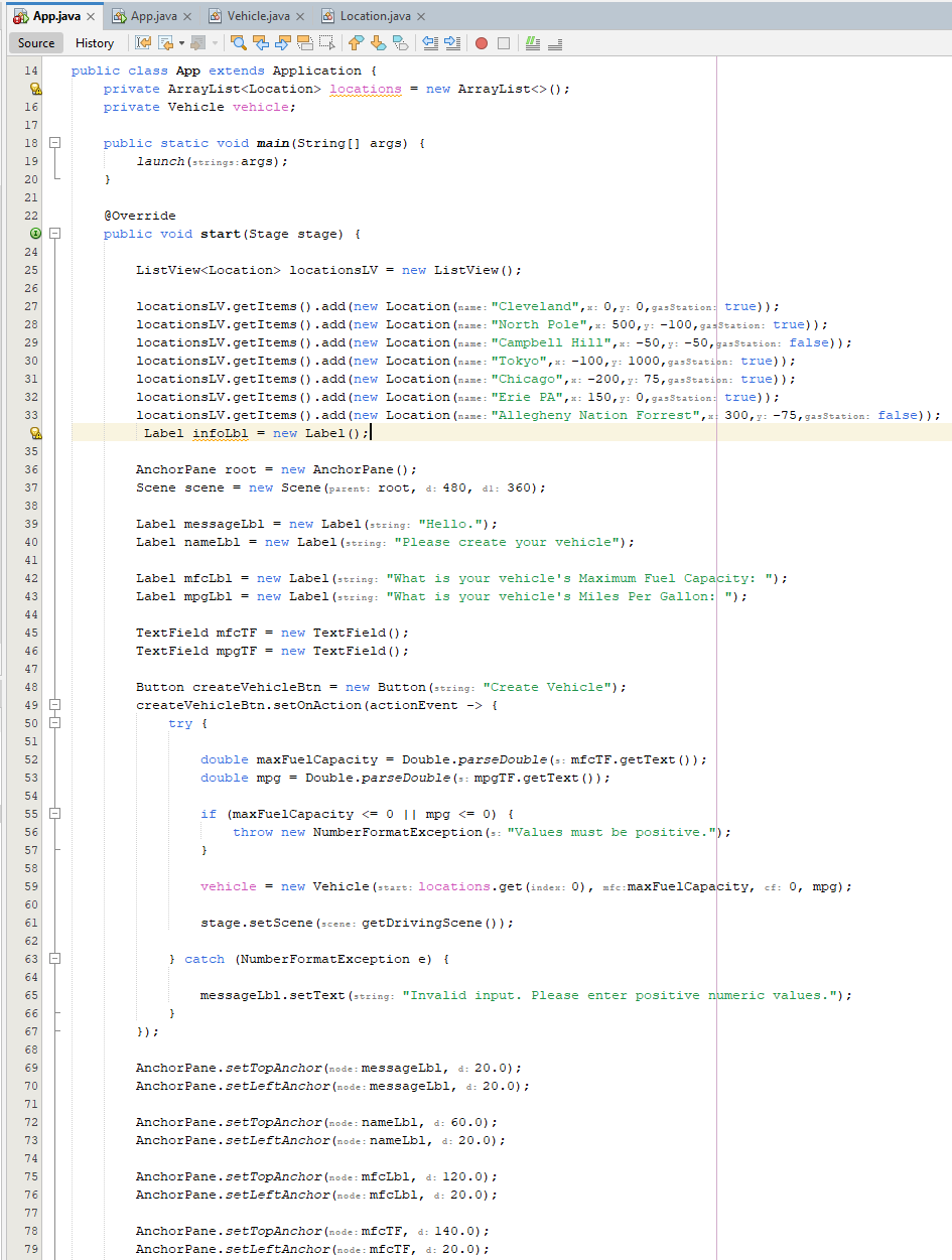 NetBeans for FX Java I nearly have the coding done, but I