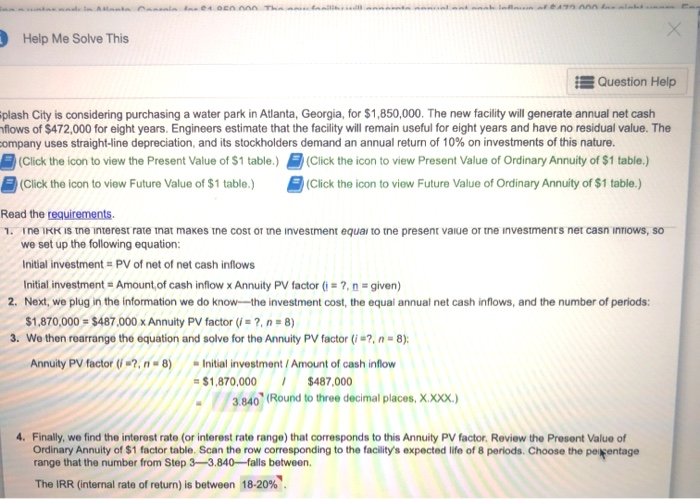 icon to view Future Value of $1 ) (Cacte con lo vew