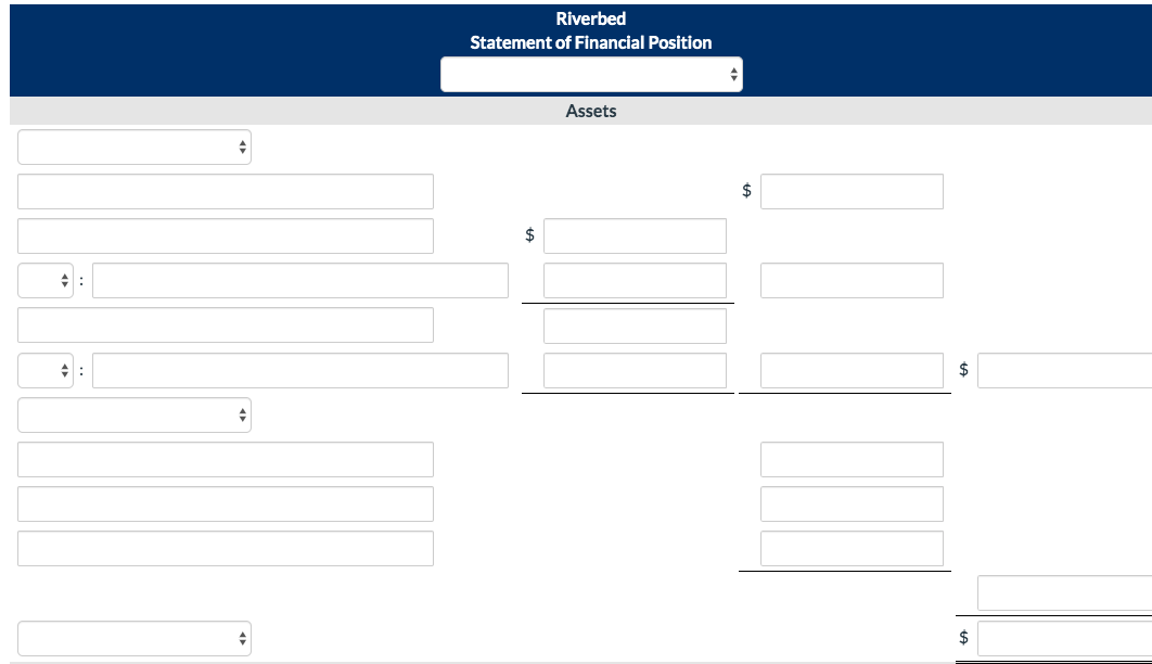 information is available for Riverbed at December 31, 2019. Buildings Accounts Receivable