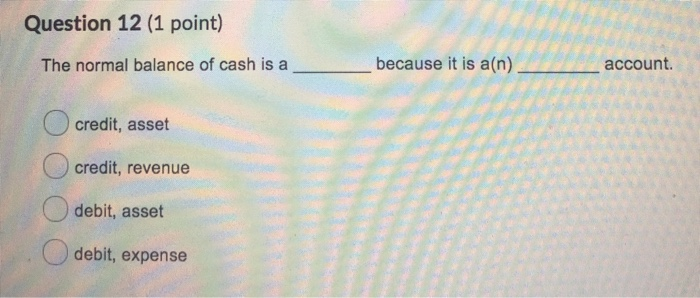 order When the customer charges an order Question 9 (1 point) The